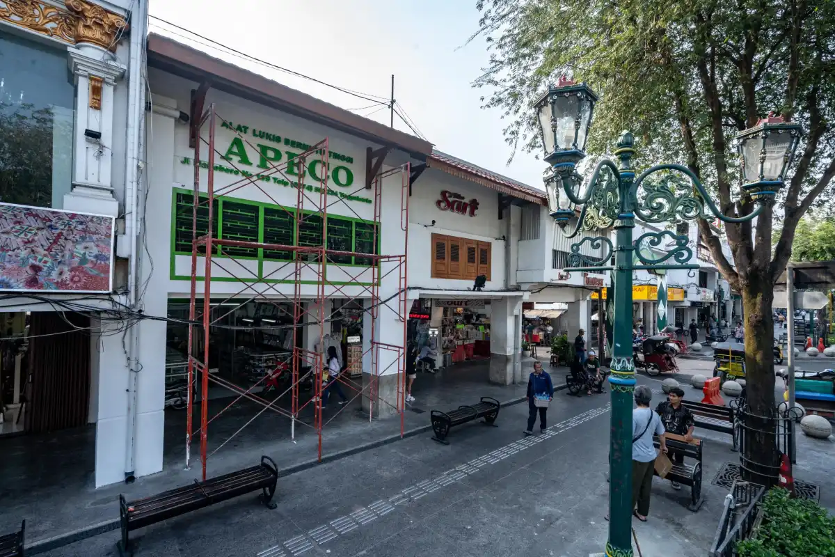 Fasad Bersejarah Malioboro Ditata Bertahap oleh Pemerintah DIY
