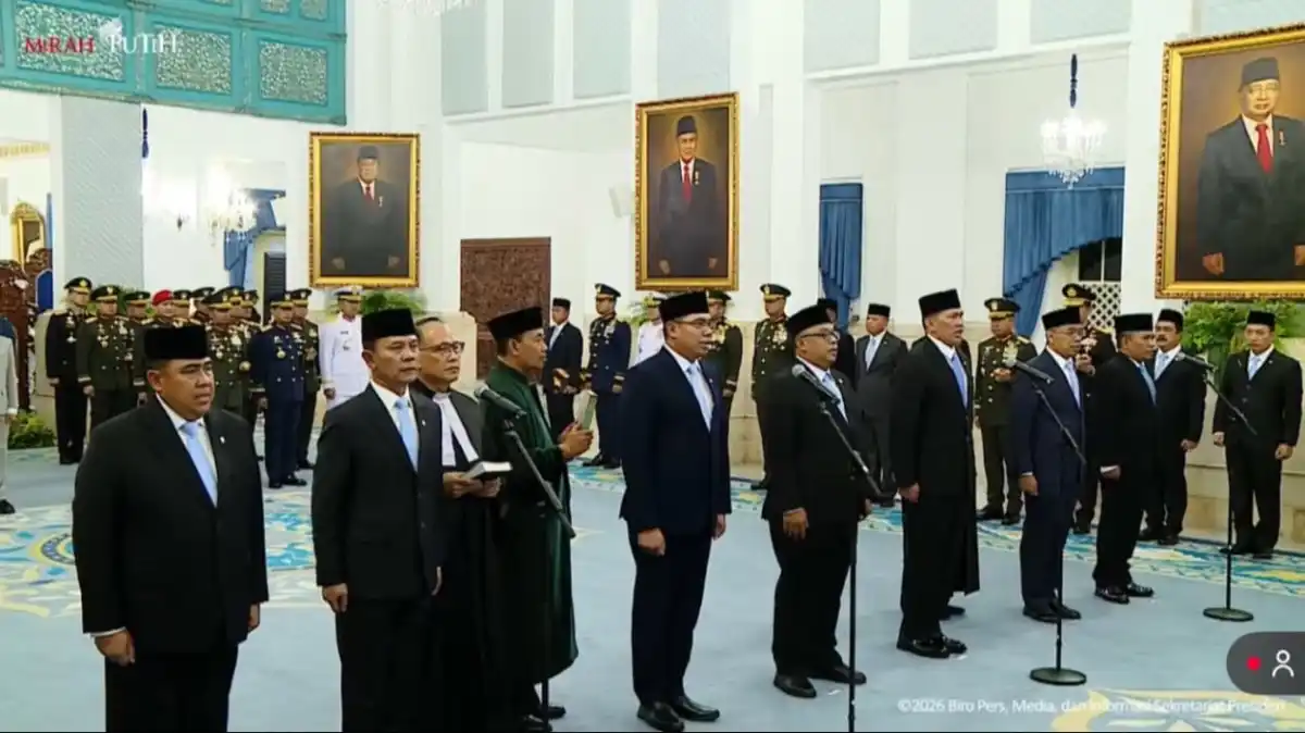 Dua Wakil Menteri Pertahanan Baru Resmi Dilantik di Istana Kepresidenan