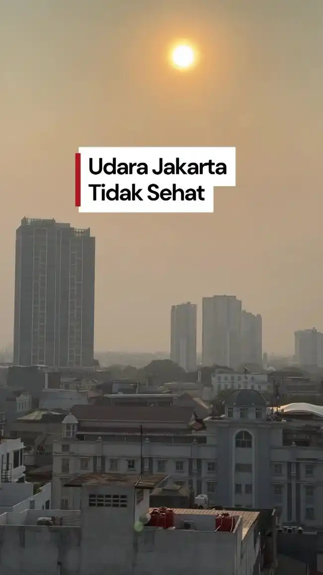 Asap Karhutla Terdeteksi di Jakarta, Kualitas Udara Masuk Kategori Tidak Sehat