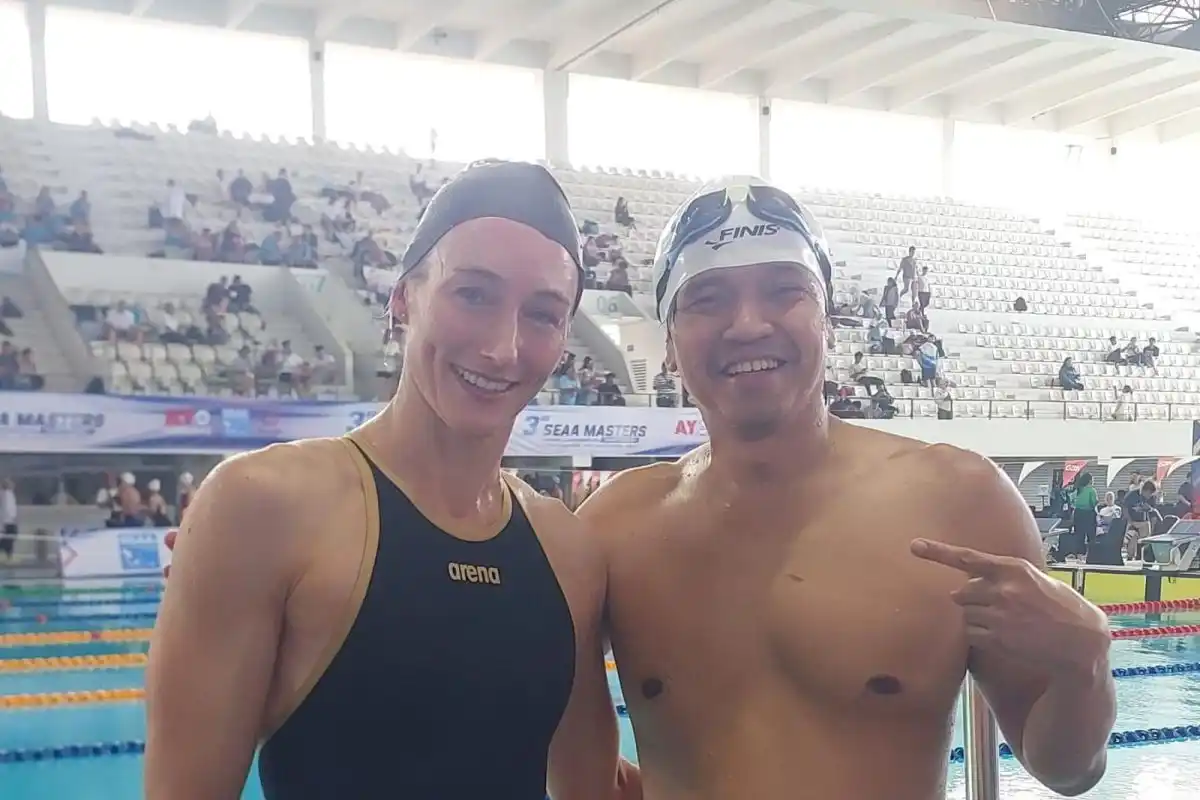 Rekor Dunia Renang Master Tercipta di Jakarta, Shauna Raih Emas