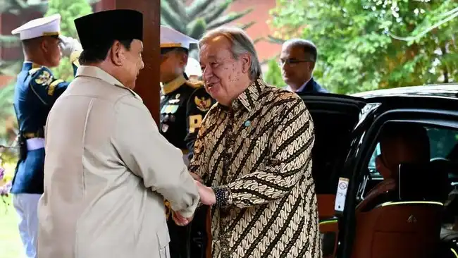 Prabowo dan António Guterres Bahas Kerja Sama Global dalam Pertemuan di Hambalang