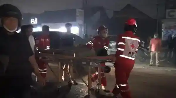 Kecelakaan di Tengah Kabut Asap Palangka Raya, Pemotor Terluka