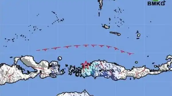 Gempa M 4,7 Berpusat di Laut Utara Labuan Bajo, BMKG Catat Getaran Dirasakan di Manggarai