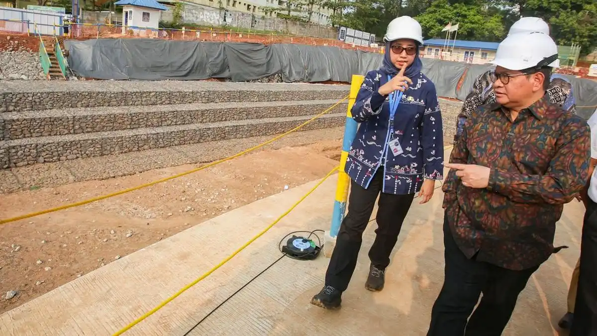 Dua Embung Cipayung Diresmikan untuk Menampung Air Hujan dan Menjadi Ruang Publik