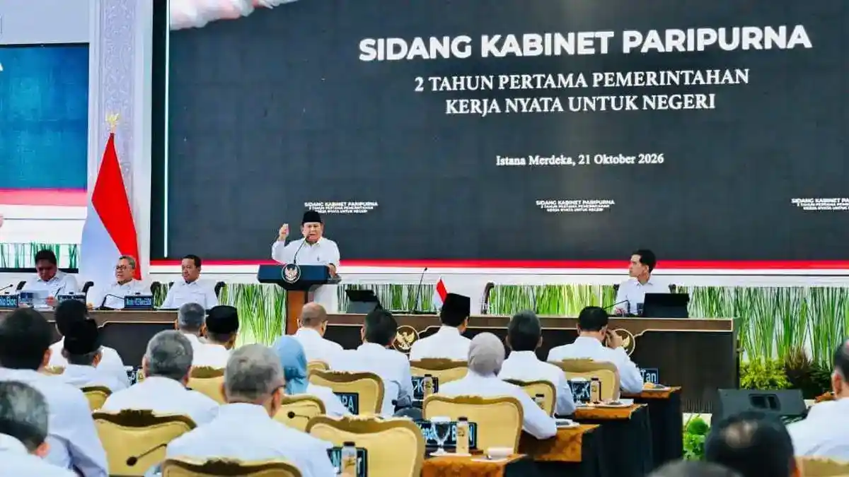Prabowo Tekankan Kerja Sama Kabinet dalam Sidang Paripurna Dua Tahun Pemerintahan