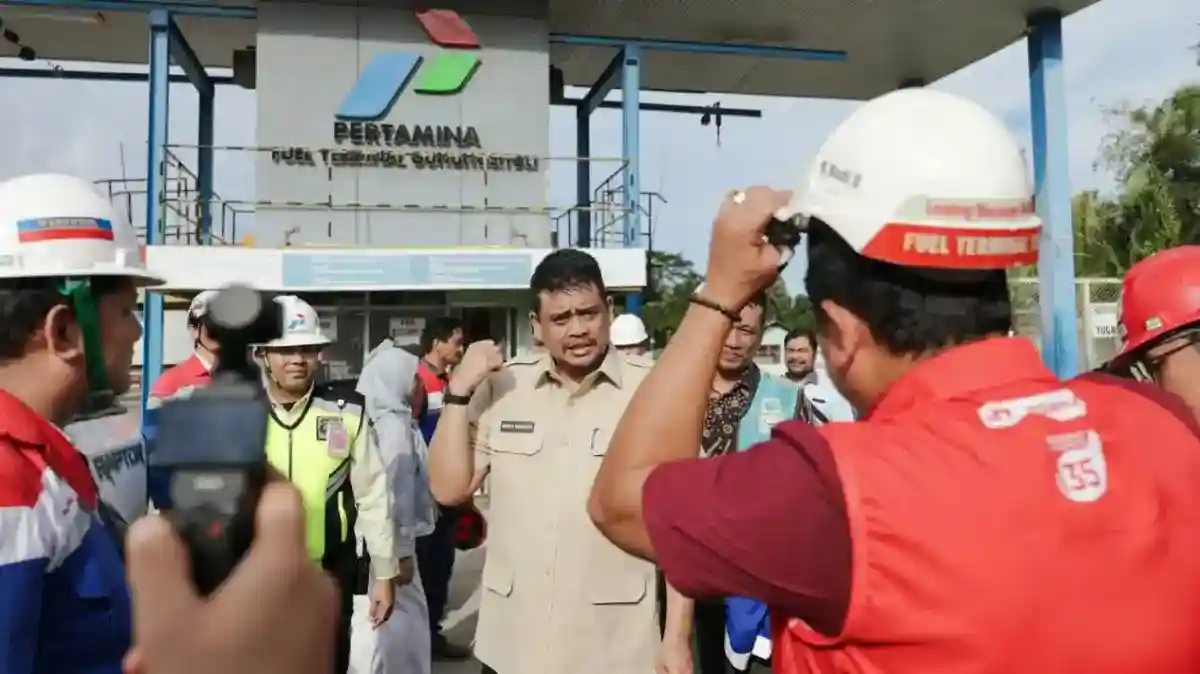 Bobby Nasution Tinjau Kesiapan Pasokan BBM di Nias Menjelang Nataru