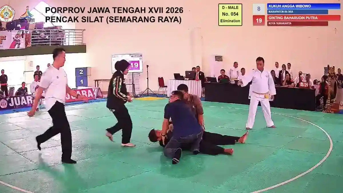 Insiden Pesilat Kejang di Porprov Jateng, KONI Jelaskan Respons Wasit dan Kondisi Atlet Insiden Pesilat Kejang di Porprov Jateng, KONI Jelaskan Respons Wasit dan Kondisi Atlet