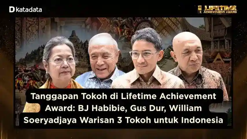 Tiga Tokoh Dianugerahi Penghargaan atas Warisan bagi Indonesia